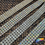 4-Row Crystal Rhinestone Trim, A-004