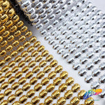 8-Row Oval Stud Plastic Banding, PSB-005