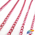 3/8" Metallic Pink Cable Chain, CH-108