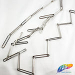 1/4" Long Oval Metallic 'Paper Clip' Cable Chain, CH-112