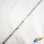 1/4" Long Oval Metallic 'Paper Clip' Cable Chain, CH-112