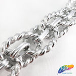 3/4" Braided Oval Cable Chain, CH-114