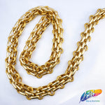3/4" Multilayer Braided Metallic Cable Chain, CH-115