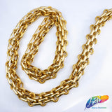 3/4" Multilayer Braided Metallic Cable Chain, CH-115