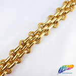 3/4" Multilayer Braided Metallic Cable Chain, CH-115