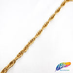 3/8" Multilayer Braided Oval Cable Chain, CH-119