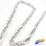 3/8" Multilayer Braided Oval Cable Chain, CH-119