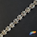 1-Row Crystal Rhinestone Trim, A-001