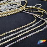 1-Row Crystal Rhinestone Trim, A-001