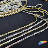 1-Row Crystal Rhinestone Trim, A-001
