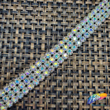 3-Row Crystal Rhinestone Trim, A-003