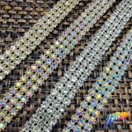 3-Row Crystal Rhinestone Trim, A-003