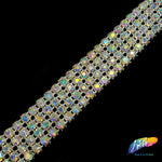 4-Row Crystal Rhinestone Trim, A-004