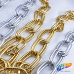 5/8" Double Linked Oval Cable Chain, CH-107