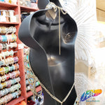 Chained Crystal AB Stone Bra Top, XY5000