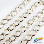 1/2" Gold Diamond Cable Chain, CH-111