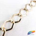 1/2" Gold Diamond Cable Chain, CH-111