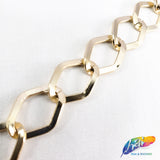 1/2" Gold Diamond Cable Chain, CH-111