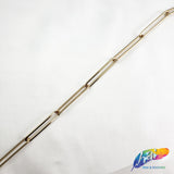 1/4" Long Oval Metallic 'Paper Clip' Cable Chain, CH-112