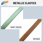 3/4" Metallic Colored Elastic Trim, EST-001