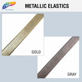 3/4" Metallic Colored Elastic Trim, EST-001