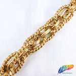 3/4" Braided Oval Cable Chain, CH-114
