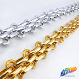 3/4" Multilayer Braided Metallic Cable Chain, CH-115