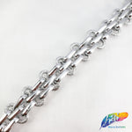3/4" Multilayer Braided Metallic Cable Chain, CH-115