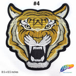 Angry Tiger Embroidered Applique, EMBA-012