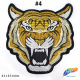Angry Tiger Embroidered Applique, EMBA-012