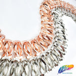 1 1/8" Overlapping Clip Spiral Chain, CH-118
