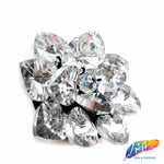 Crystal Flower Rhinestone Patch Applique, BA-082
