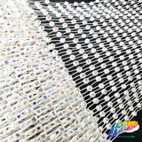 5 1/4" Stretch Rhinestone Mesh Trim