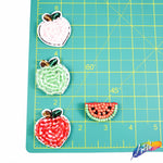Watermelon Beaded Applique, BA-079