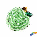 Beaded Apple Patch, BA-131