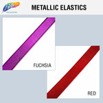 3/4" Metallic Colored Elastic Trim, EST-001