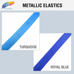 3/4" Metallic Colored Elastic Trim, EST-001