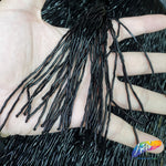 12" Long Bugle Beaded Fringe, FR-021
