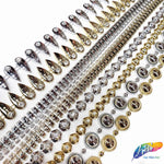 3/4" Round Dome Plastic Stud Trim, PST-020