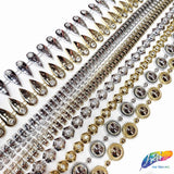 3/4" Round Dome Plastic Stud Trim, PST-020