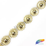 5/8" Round Plastic Stud Trim, PST-005