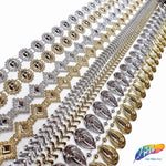 1 1/16" Teardrop Plastic Stud Trim, PST-008