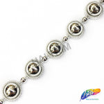 3/4" Round Dome Plastic Stud Trim, PST-020