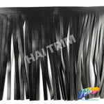 6" Faux Leather Fringe