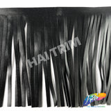 6" Faux Leather Fringe