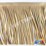 Faux Leather Fringe