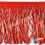 6" Faux Leather Fringe