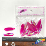 Neon Fuchsia AB Resin Stones