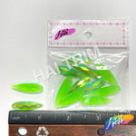 Neon Green AB Resin Stones