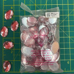 CLOSEOUT! Light Pink Acrylic Stones (sold per pack), A13